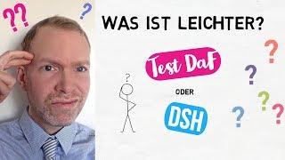 Test-DaF oder DSH? Was ist leichter? - Das ULTIMATIVE Video!