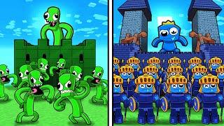 CLONE KINGDOM TYCOON WARS! (Blue vs Green)