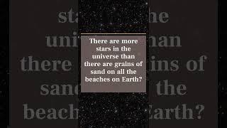 More stars than all sand onEarth