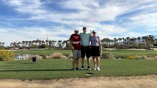 Golfing in the desert ️