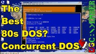 Concurrent DOS: Install & Use Guide for early 80s Multitasking OS - #DOScember