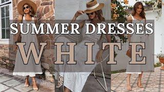 2024 Fashion Trends | Best White Summer Dresses for Effortless Elegance