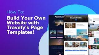 Creating Landing Pages & Websites with Travefy's Page Templates