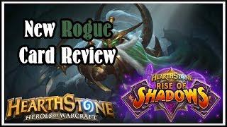 Hearthstone: Rise of Shadows Rogue Card Review