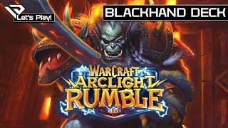  Let´s Play Warcraft Arclight Rumble Closed Beta - Trying the Blackhand Leader (Playthrough)