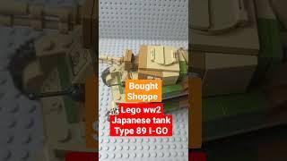 Lego ww2 Japanese tank I-GO