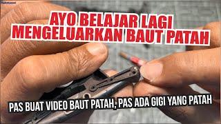 Cara Memperbaiki Chassis Tamiya Mengeluarkan Baut Yang Patah