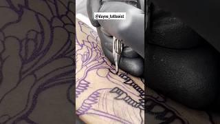 EPIC! Tattoo Line work Close up #tattoo #tattooartist #shorts
