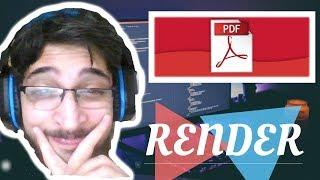 PDF.js Tutorial | Rendering a Simple PDF File in Javascript