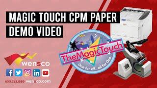 Wensco Sign Supply | Magic Touch CPM Application | Demo Video