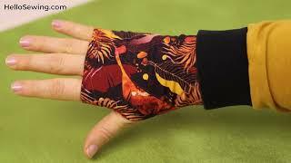 DIY Fingerless Gloves in 10 minutes