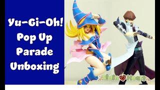 Dark Magician Girl and Seto Kaiba YuGiOh Pop Up Parade by Max Factory Unboxing