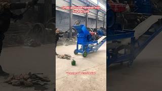 Small portable hammer crusher,stone grinder,hammer mill,stone powder making machine for blocks