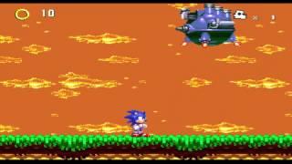 Sonic 3 & Knuckles Hard Bosses Edition 2 (V400.0) South Island Zone Act 1 (Sonic)