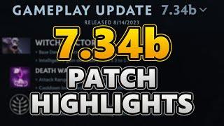 7.34b Dota 2 Patch Analysis Highlights