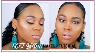 Soft Glam Make Up Tutorial On Hooded Eyes | Queenteshna