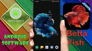 Топ живые обои в стиле black version на Android \ Живая рыба у вас в телефоне