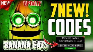 *NEW UPDATE* ALL WORKING BANANA EATS ROBLOX CODES IN DECEMBER 2024! BANANA EATS CODES