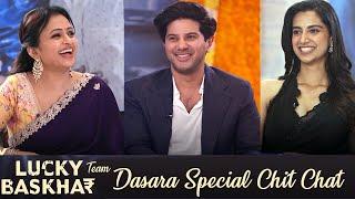 Dulquer Salman & Meenakshi Chaudhary Fun Chit Chat With Suma | Lucky Baskhar | Manastars