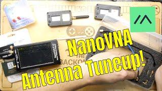 Meshtastic Antenna Tuning with a cheap VNA (Vector Network Analyser) NanoVNA V2