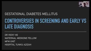 Early vs late diagnosis of GDM