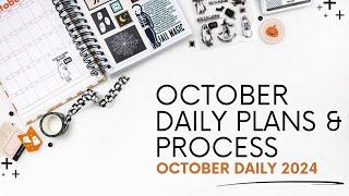 What I'll Be Using For My October Daily 2024 Project | Day 01 Process