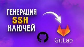 Как сгенерировать ssh ключ github/gitlab |  Генерация публичного ключа [Junior]