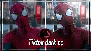 tiktok dark cc tutorial | Alight motion (+Preset)