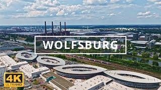 Wolfsburg , Germany  | 4K Drone Footage (With Subtitles)