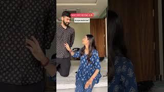 When I call him with his Real Name ️ #couple #cute #couplegoals #comedy
