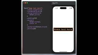 How about a Text in SwiftUI