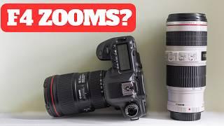 Are F4 Zoom Lenses Really Good Enough?