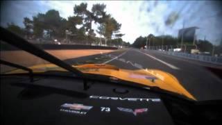 2011 24 Hours Le Mans Corvette Onboard Entering Morning Hours