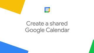 How to: Create a shared Google Calendar