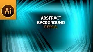 Illustrator: Blue Color Abstract Background Tutorial