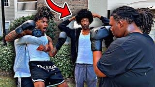 I GOT JUMPED INFRONT OF ARCH PRANK *LOYALTY TEST*