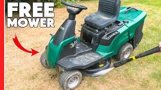 FREE Ride on Mower - Can We fix it?