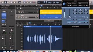 How to Use Noise Gate (Logic Pro X)