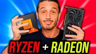 ¿Tiene Ventajas un Combo AMD CPU + GPU para Gaming?  Presupuesto PC Gamer 2024 