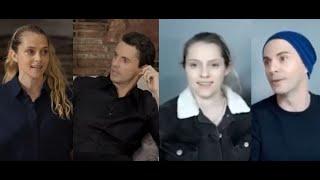 Matthew Goode and Teresa Palmer funny moments @ A Discovery of Witches season 2 interviews