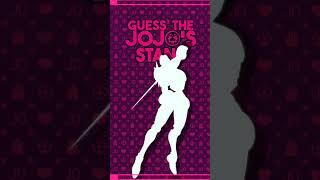 УГАДАЙ СТЕНД ПО СИЛУЭТУ №2 #shorts #jojo #animequiz