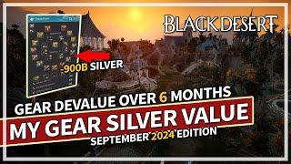 Calculating my Gear Value Loss in 2024.. its a lot | Black Desert