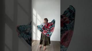 Мои новые платочки с «Розами» ссылка в описании #платок #мода #art