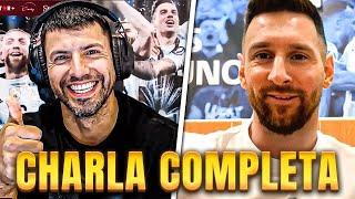 CHARLA COMPLETA CON MESSI