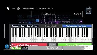 field of memories in Roblox piano [sheets will be added later]