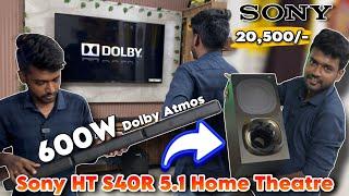 Sony HT S40R 5.1 Dolby Atmos 600w Home Theatre Review  Worth For Money  Sony Audio Candid Chandru