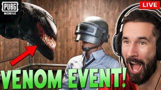 This Is Scary  Venom Event Gameplay With Best Squad Chasing Wins In PUBG MOBILE!