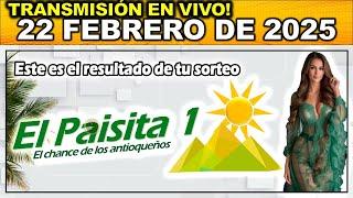 PAISITA DIA: Resultado PAISITA 1 SÁBADO 22 de Febrero 2025