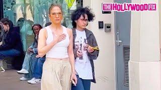 Jennifer Lopez Begs Paparazzi To Leave Her Alone At The Mall Amid Divorce Rumors With Ben Affleck