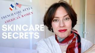 I use this French Girl Style Anti Aging Skincare Routine at 47 years old